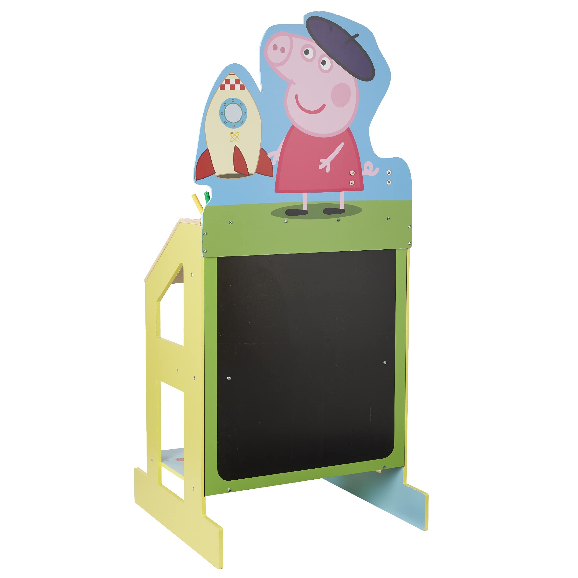 Peppa Pig Play and Draw Wooden Easel | FSC Certified Wood | 107cm Tall 2