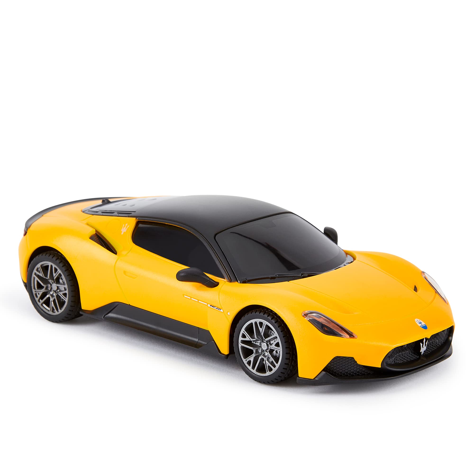 CMJ RC Cars Maserati MC20 - 1:24 Scale RC Sports Car | Yellow | Up to 4mph | 2.4GHz Multi-Car Racing 2