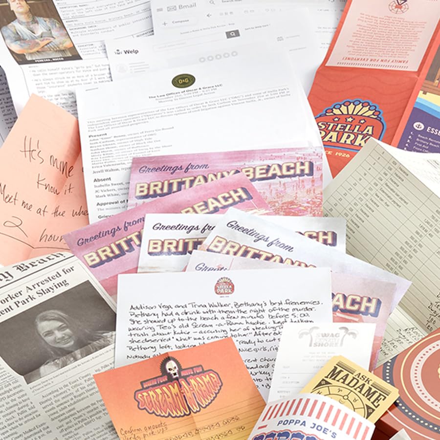 Hunt A Killer Body On The Boardwalk Immersive Murder Mystery Game 7