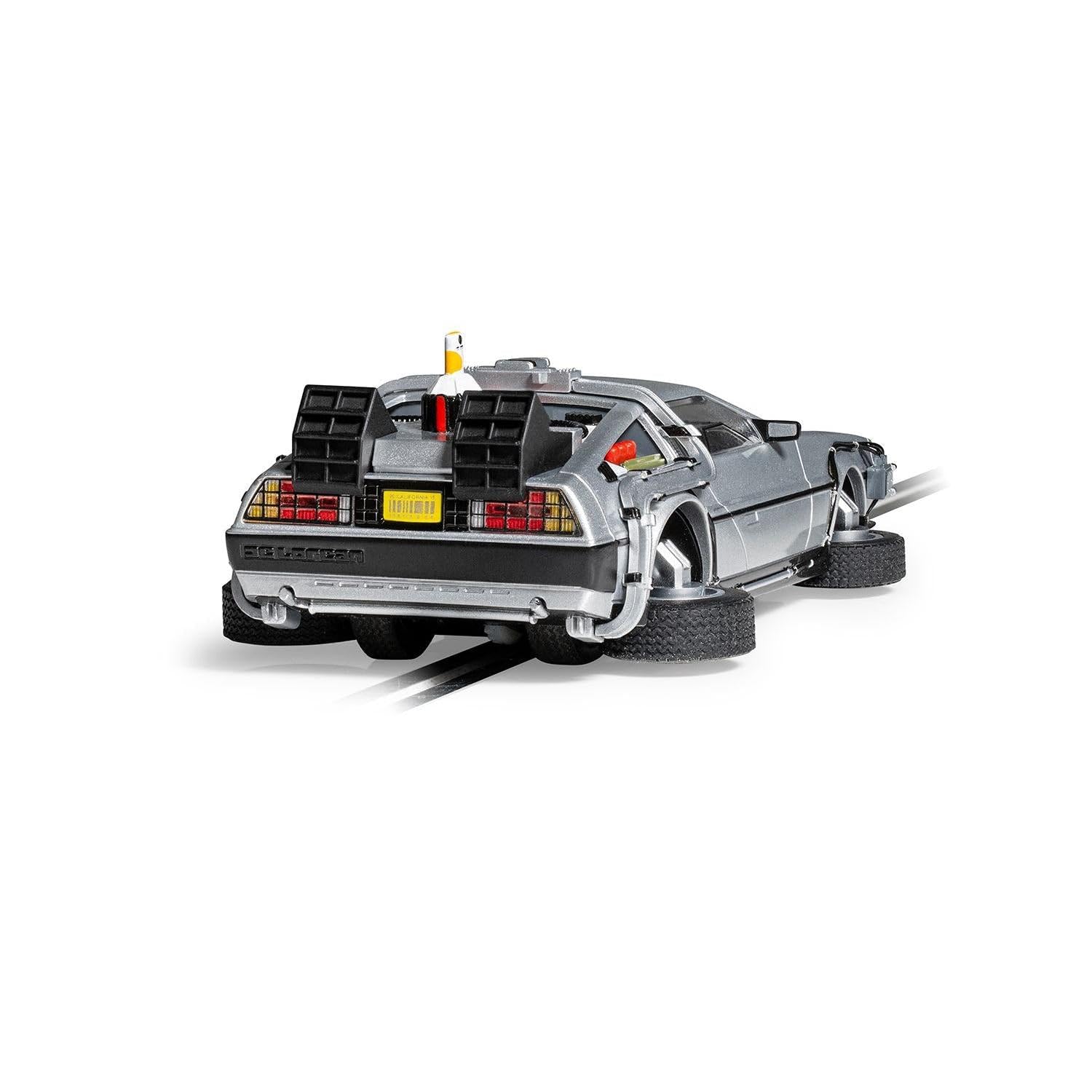 Scalextric C4541 Back To The Future 2 Flying Time Machine Slot Car | 1:32 Scale | Magnatraction 5