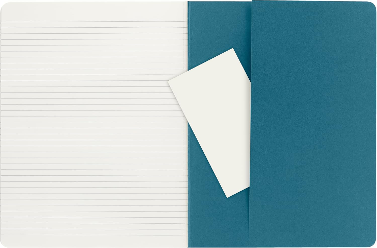 Moleskine Cahier Journal - Set of 3 Notebooks | Ruled Pages | Brisk Blue | X-Large 6