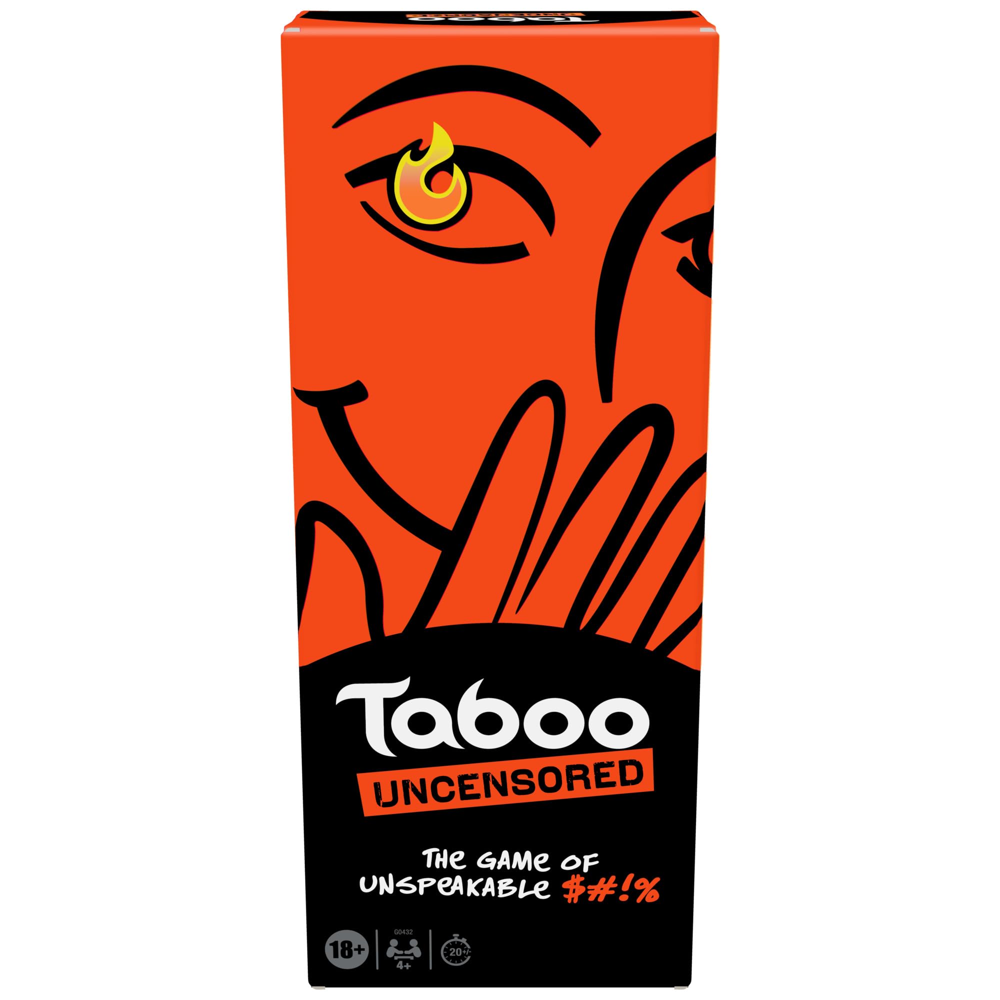 Hasbro Gaming Taboo Uncensored Party Game for Adults Only