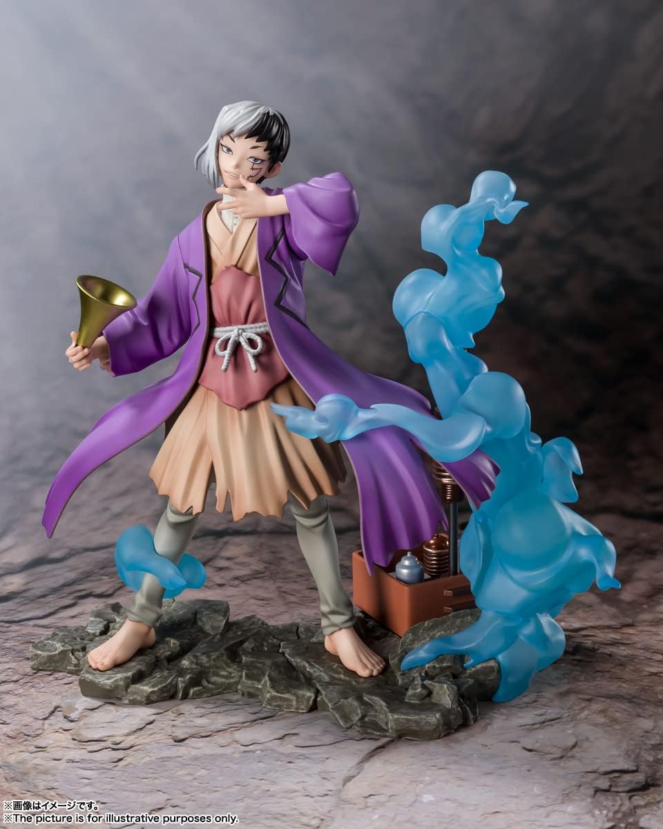 TAMASHII NATIONS FiguartsZERO Dr. Stone - Gen Asagiri PVC Statue (63735-2)