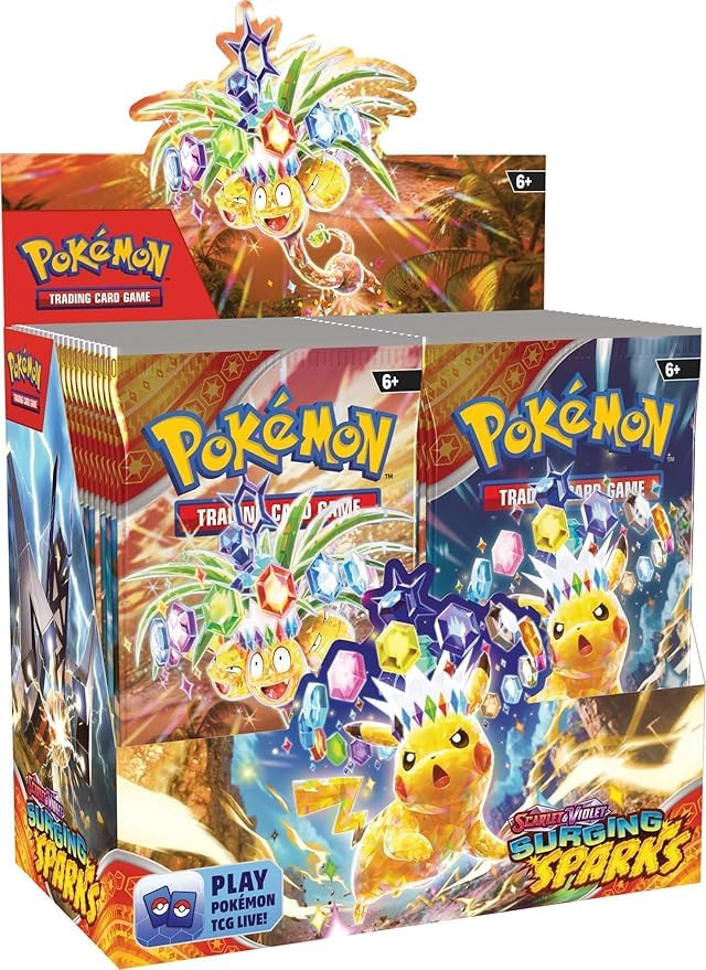 Pokemon TCG: Surging Sparks - Booster Box (36 Packs)