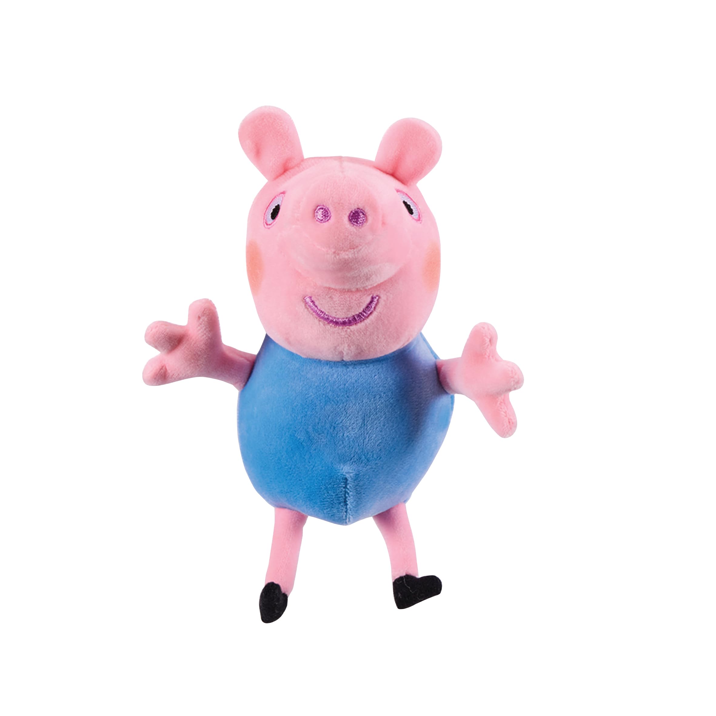Peppa Pig Peppa, George and Evie 3-Pack Plush Soft Toys - Super-Soft Stuffed Animals for Toddlers 18 Months & Up 3