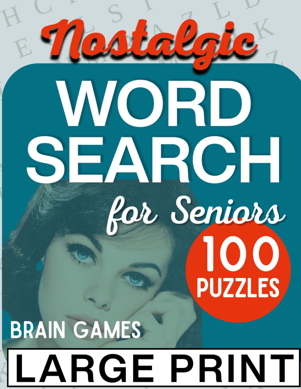 Adrian Bigmax - Brain Games Word Search for Seniors | Large Print | Memory Lane Series Book 5 1