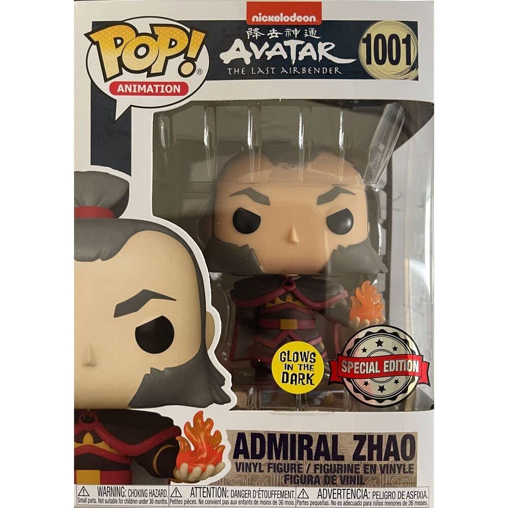 Funko Pop! Animation Avatar: The Last Airbender - Admiral Zhao With Fireball Glow in the Dark Vinyl Figure (56965)