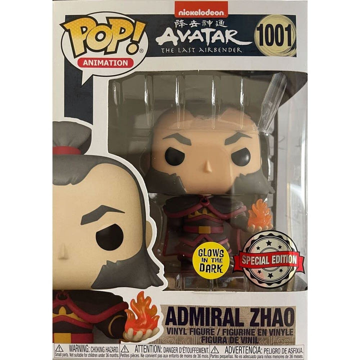 Funko Pop! Animation Avatar: The Last Airbender - Admiral Zhao With Fireball Glow in the Dark Vinyl Figure (56965)