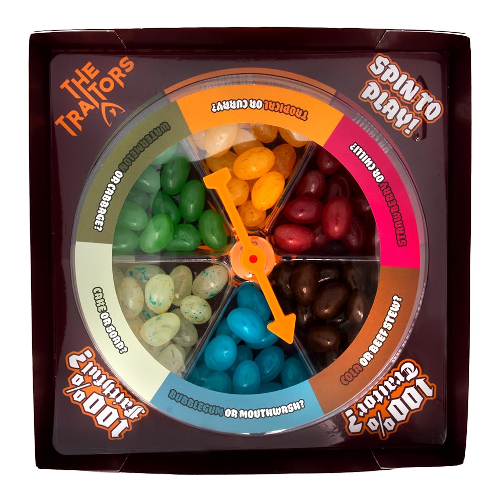 The Traitors Jellybean Spinner Game - Assorted Flavours, 100g 3