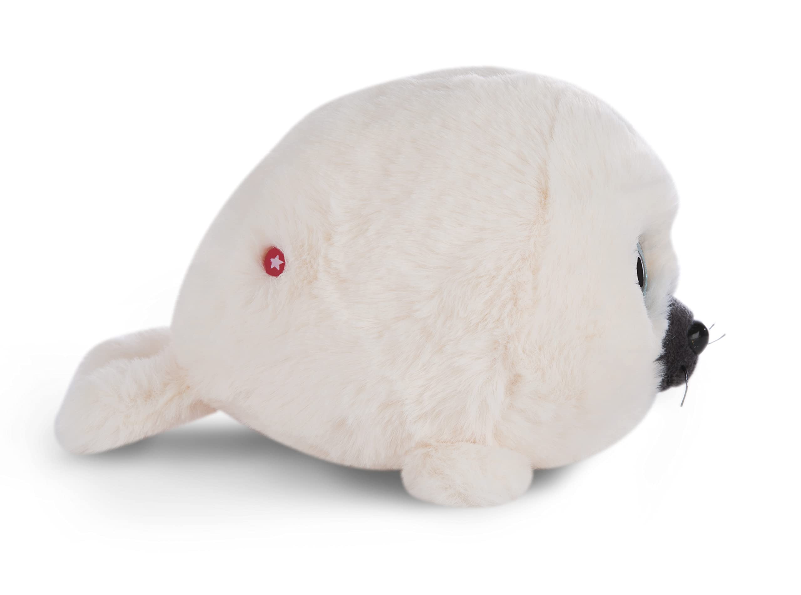 Nici GLUBSCHIS Seal Boubelle Stuffed Animal - 15 cm White Dangling | RPET Material 2