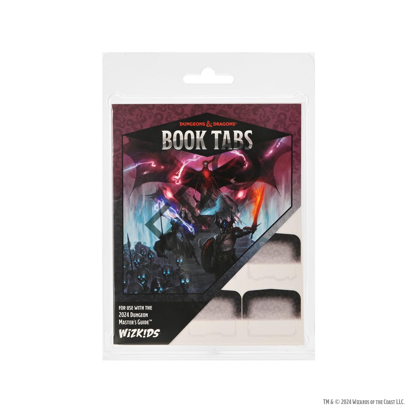 WizKids D&D Book Tabs - Dungeon Master Guide 2024 | 189 Acrylic Tabs