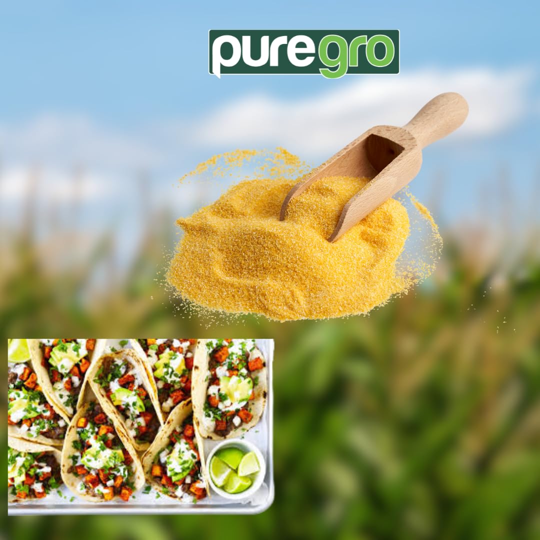 Puregro - Corn Masa Flour Coarse | Premium Taco Shell Flour