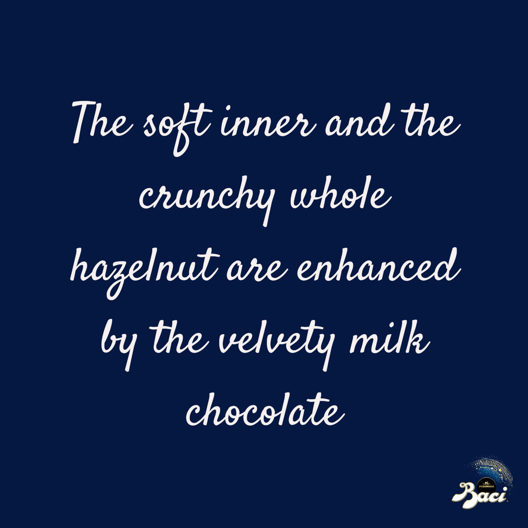 BACI Original Dark Bijou - Chocolate Truffles with Hazelnut, Gluten Free, 175g