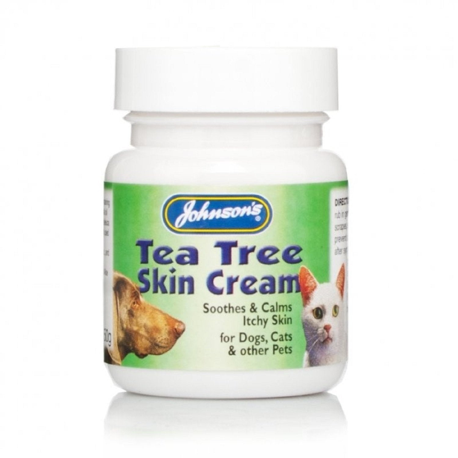 Johnsons Veterinary Products Tea Tree Skin Cream for Dogs & Pets | Antiseptic & Healing | 50g 1