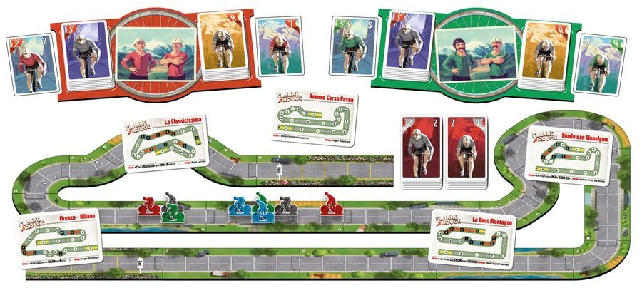 Lautapelit Flamme Rouge Brettspiel