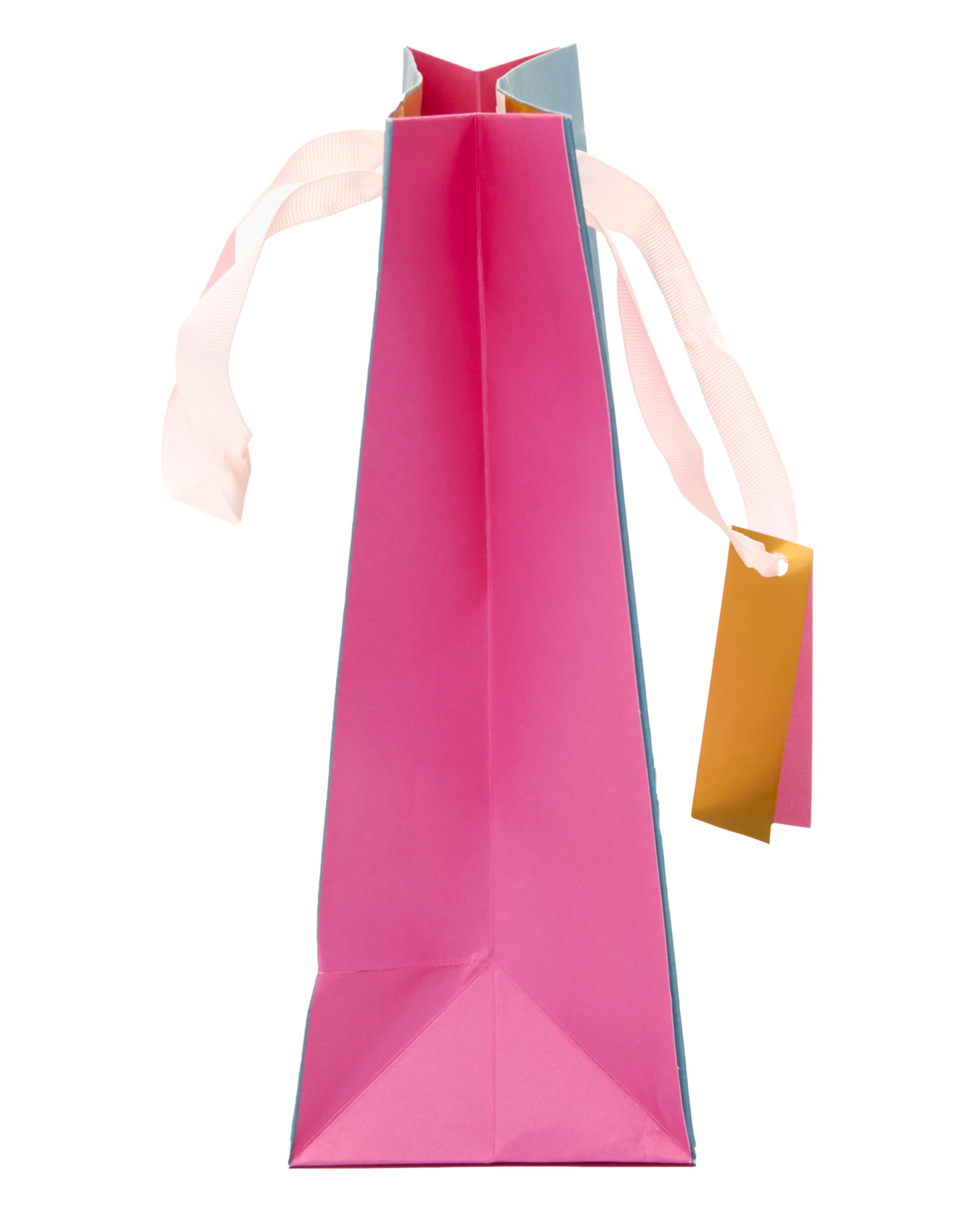 UK Greetings Celebratory Balloon Gift Bag for Her | Medium Size | Foil Finish | 19cm x 22.9cm x 8.9cm 4