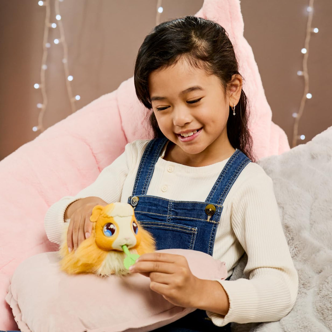 Little Live Pets Mama Surprise Bunny Interactive Playset - Electronic Plush with Hutch for Kids 4-12