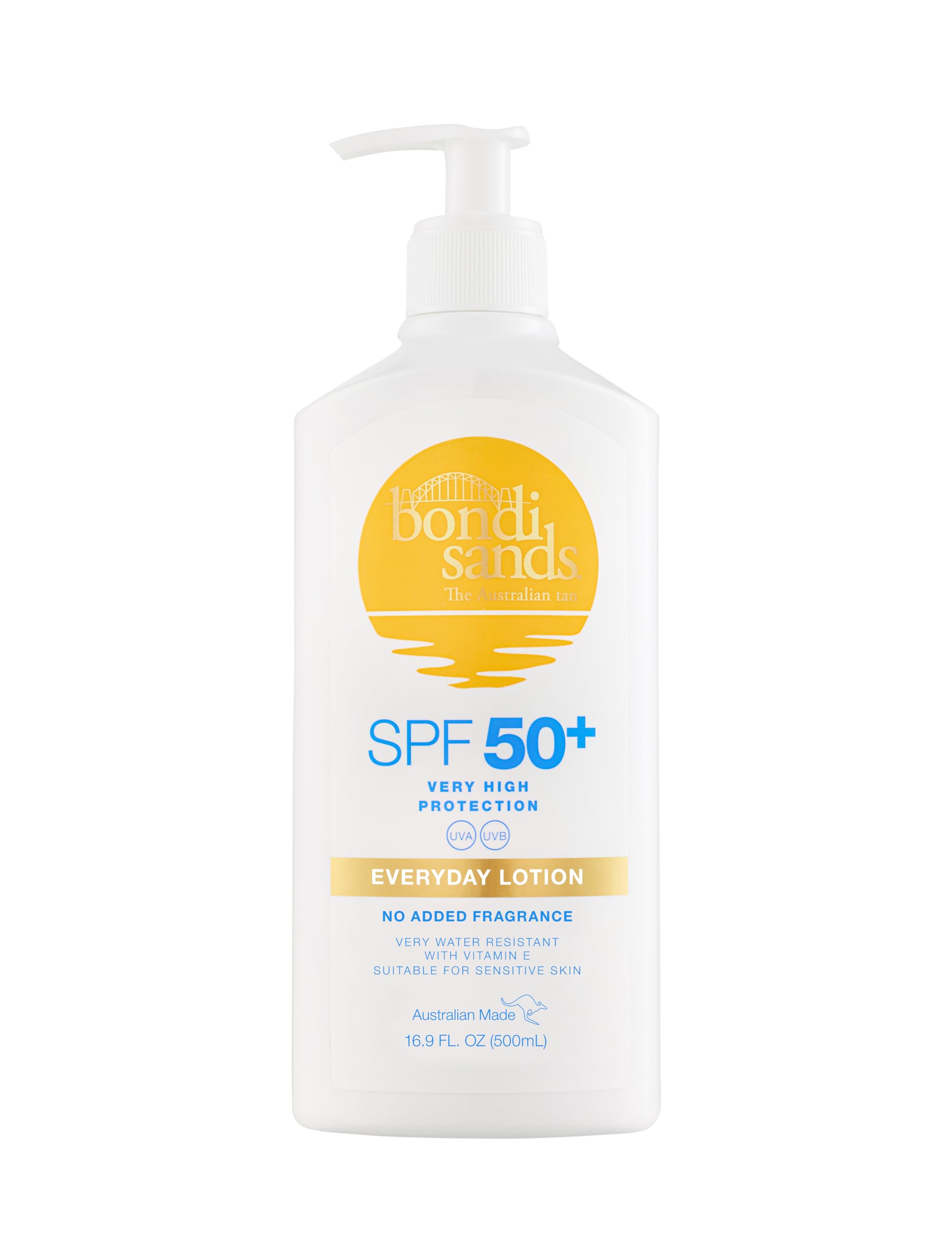 Bondi Sands Everyday SPF 50+ Face Sunscreen Lotion Value Pump | 500ml | UVA/UVB Protection