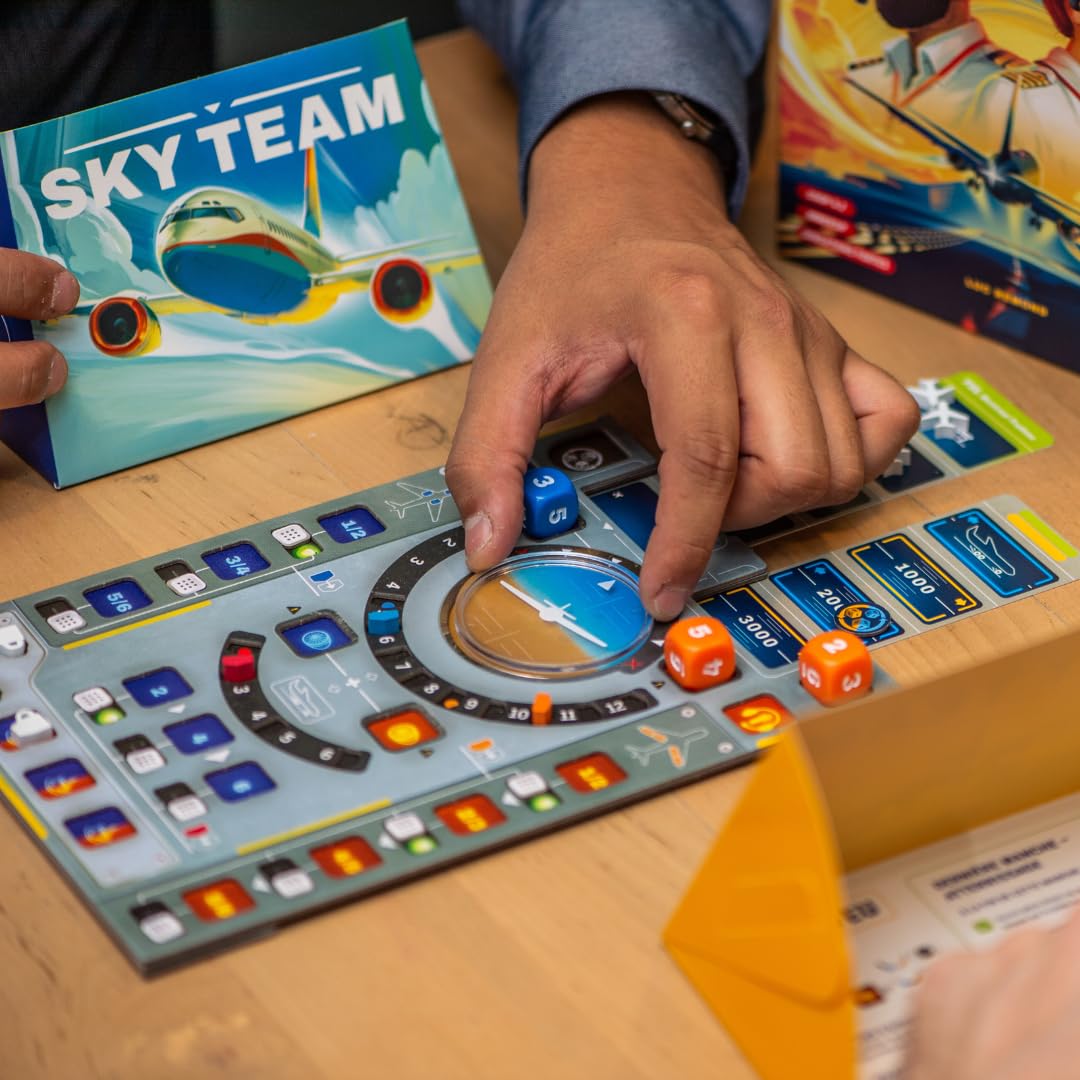 Scorpion Masqué Sky Team Board Game for 2 Players, Ages 14+