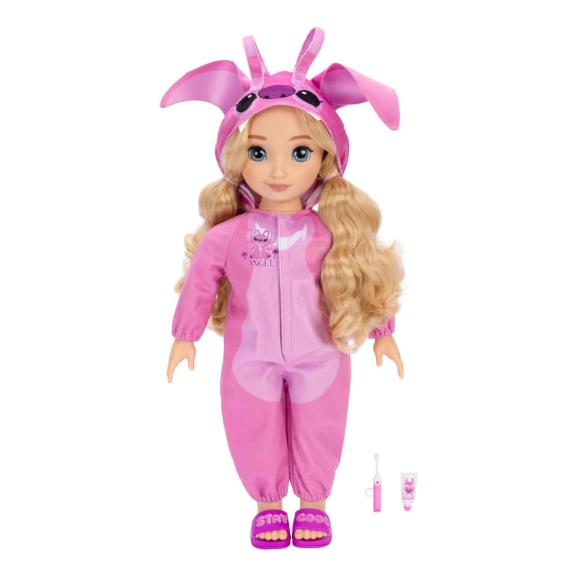 Disney iLY 4EVER Angel 18" Doll - Blonde Hair with Sleepover Outfit & Accessories