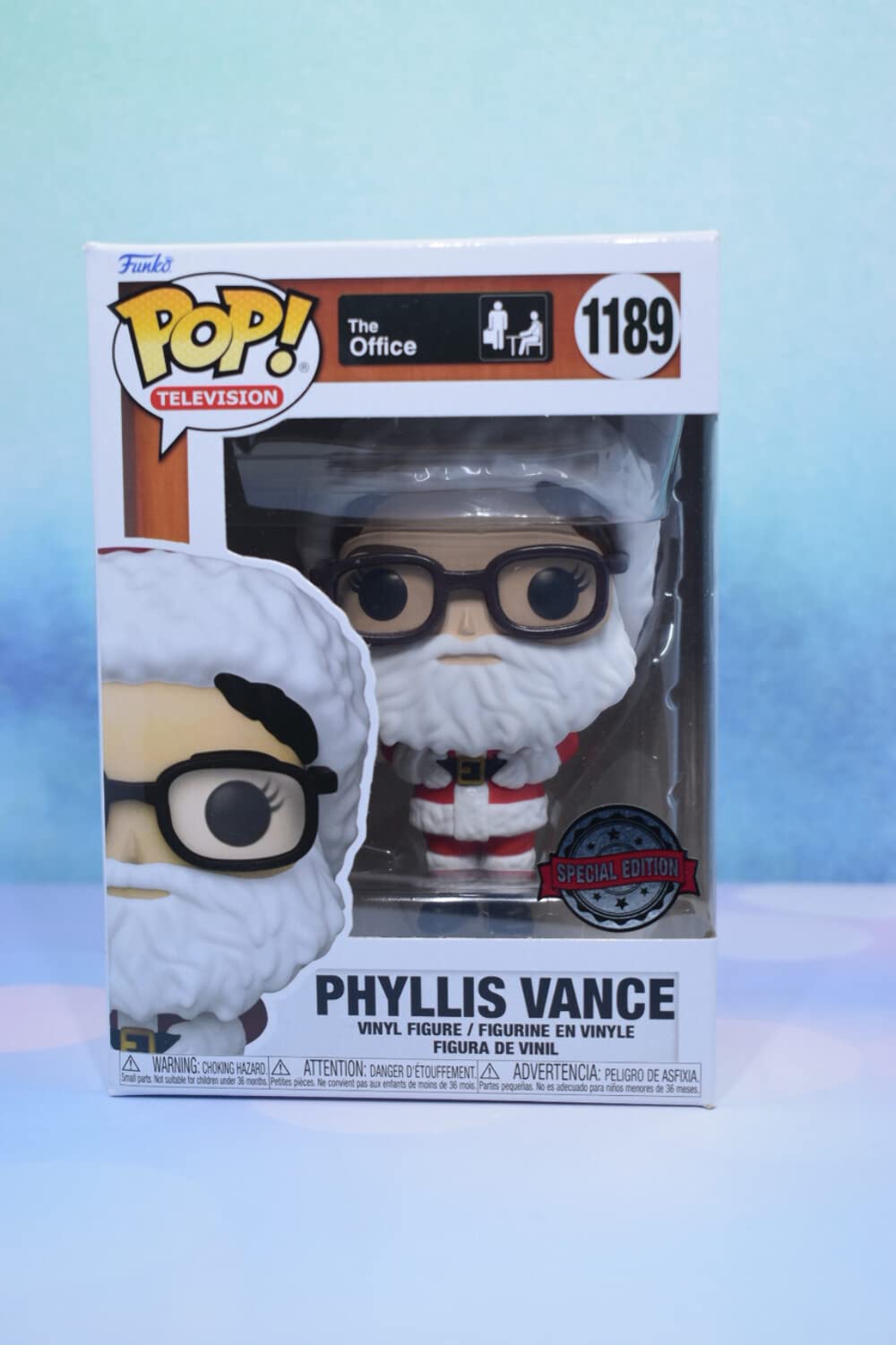 Funko Pop! Television - Phyllis Vance in Santa Suit Vinyl Figure (GameStop Exclusive #1189)