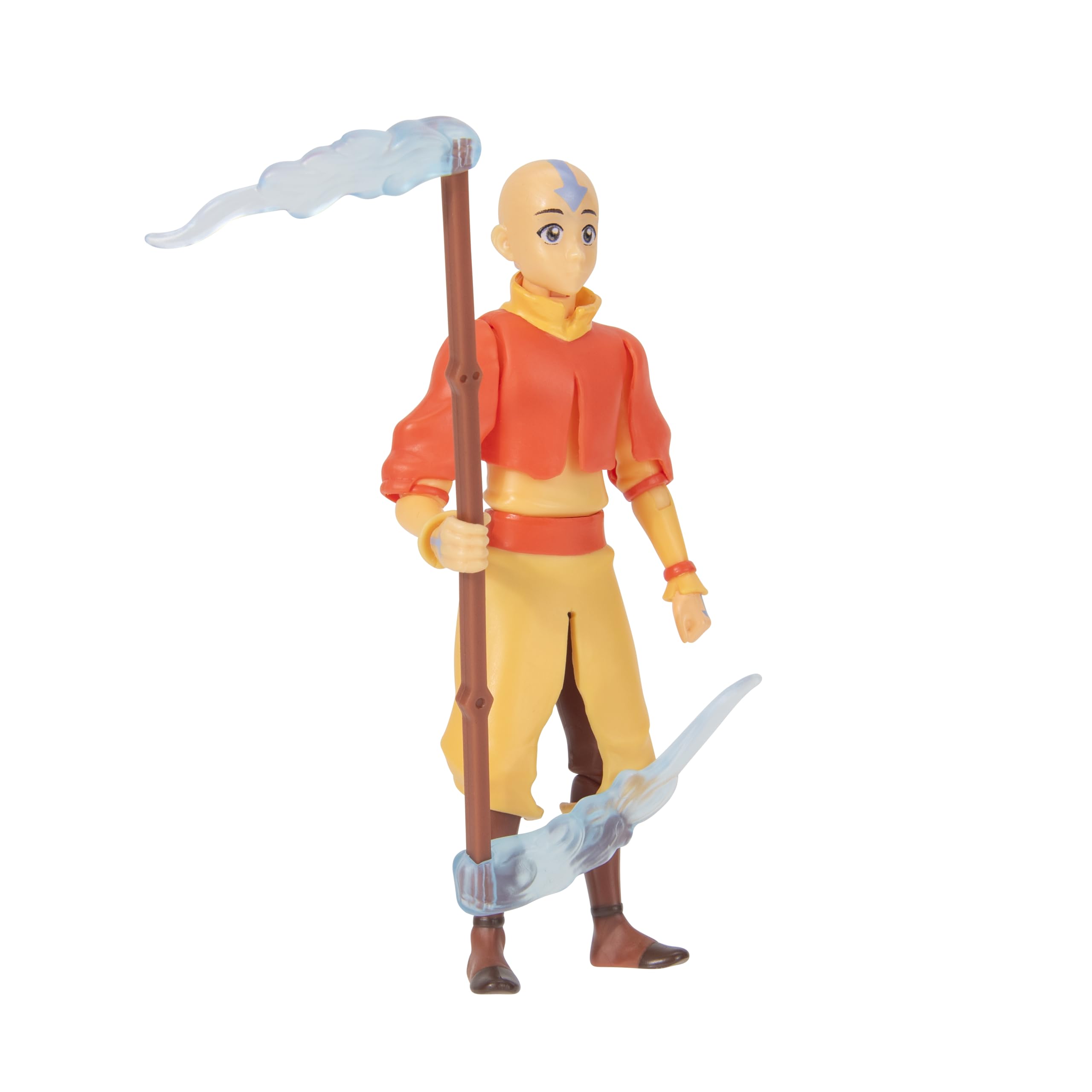 Jazwares Avatar: The Last Airbender Aang (Book One) 4.5-Inch Action Figure | 14 Points of Articulation 6