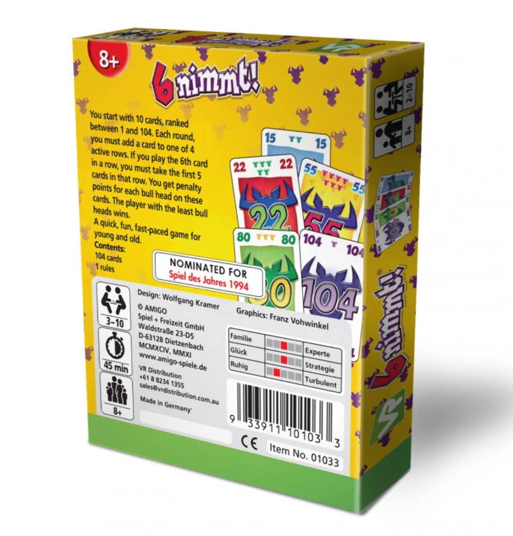 Amigo 6 Nimmt Card Game 4
