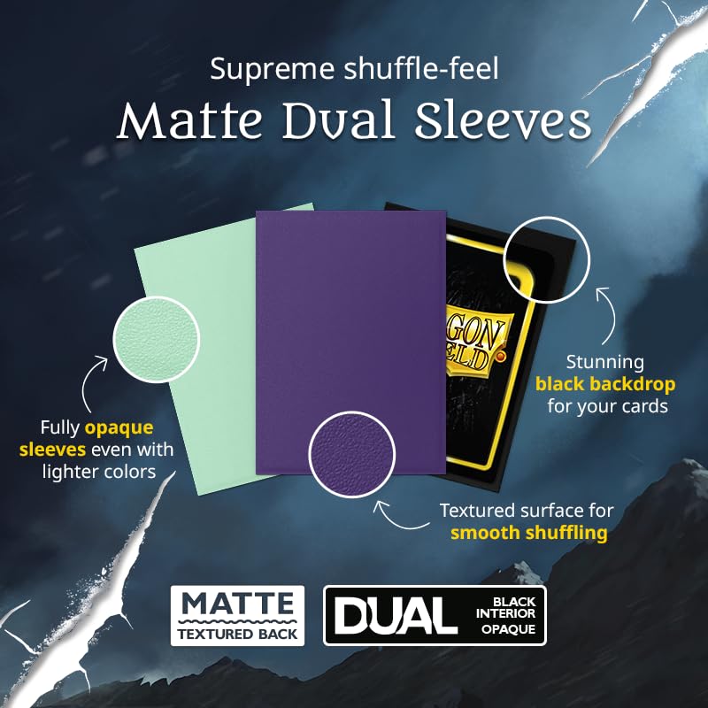 Dragon Shield Dual Matte Glacier Card Sleeves - 100 Count 3