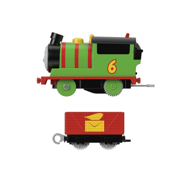 Thomas & Friends Percy Motorized Battery-Powered Train Engine with Tender - Ages 3+