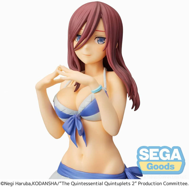 Sega Goods QUINTESSENTIAL QUINTUPLETS 2 - Miku Nakano SPM - Statuette 18cm