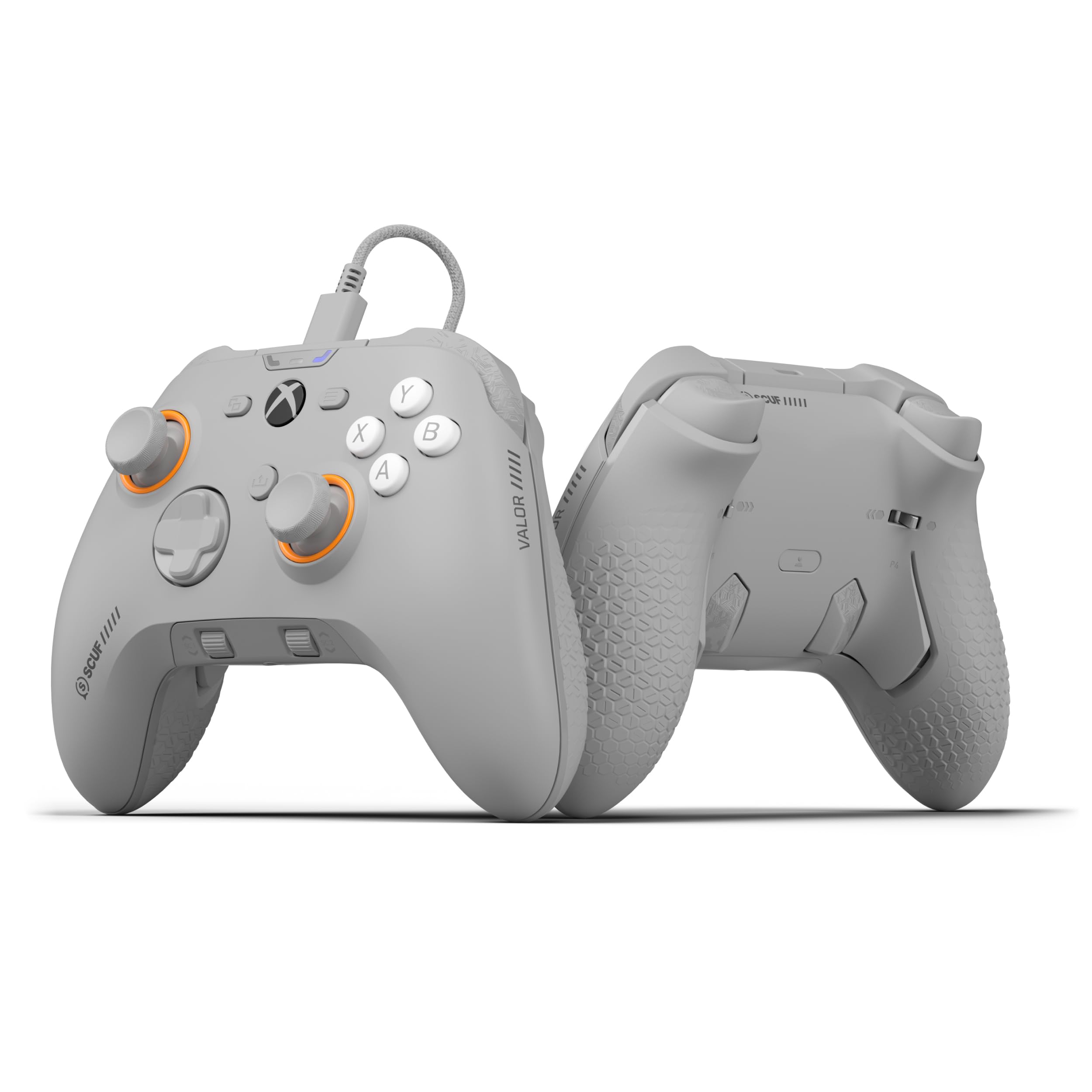 SCUF VALOR Wired Performance Xbox Controller - Customisable Paddles, Light Grey 1