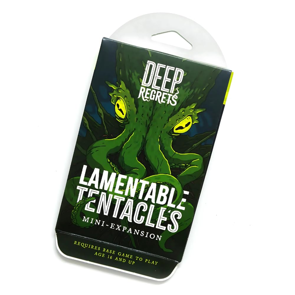 Tettix Games Deep Regrets: Lamentable Tentacles Mini-Expansion Strategy Board Game for 1-5 Players 1