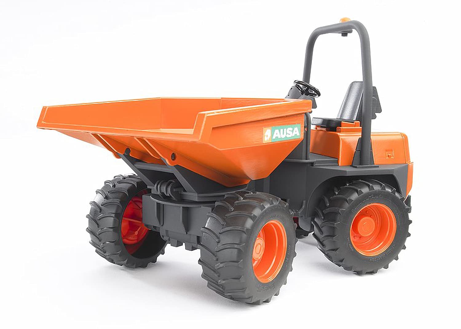 Bruder Ausa Minidumper 1:16 Scale Construction Truck | Orange Plastic | Ages 3+ 1