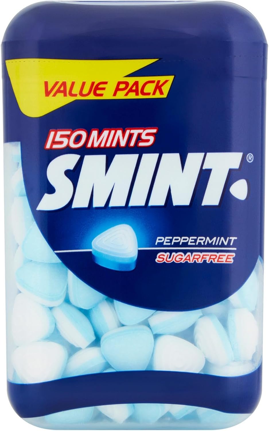 Smint Pfefferminz XXL Zuckerfreie Pfefferminzbonbons - 8 Flaschen (je 150 Mints) für langanhaltend frischen Atem 4