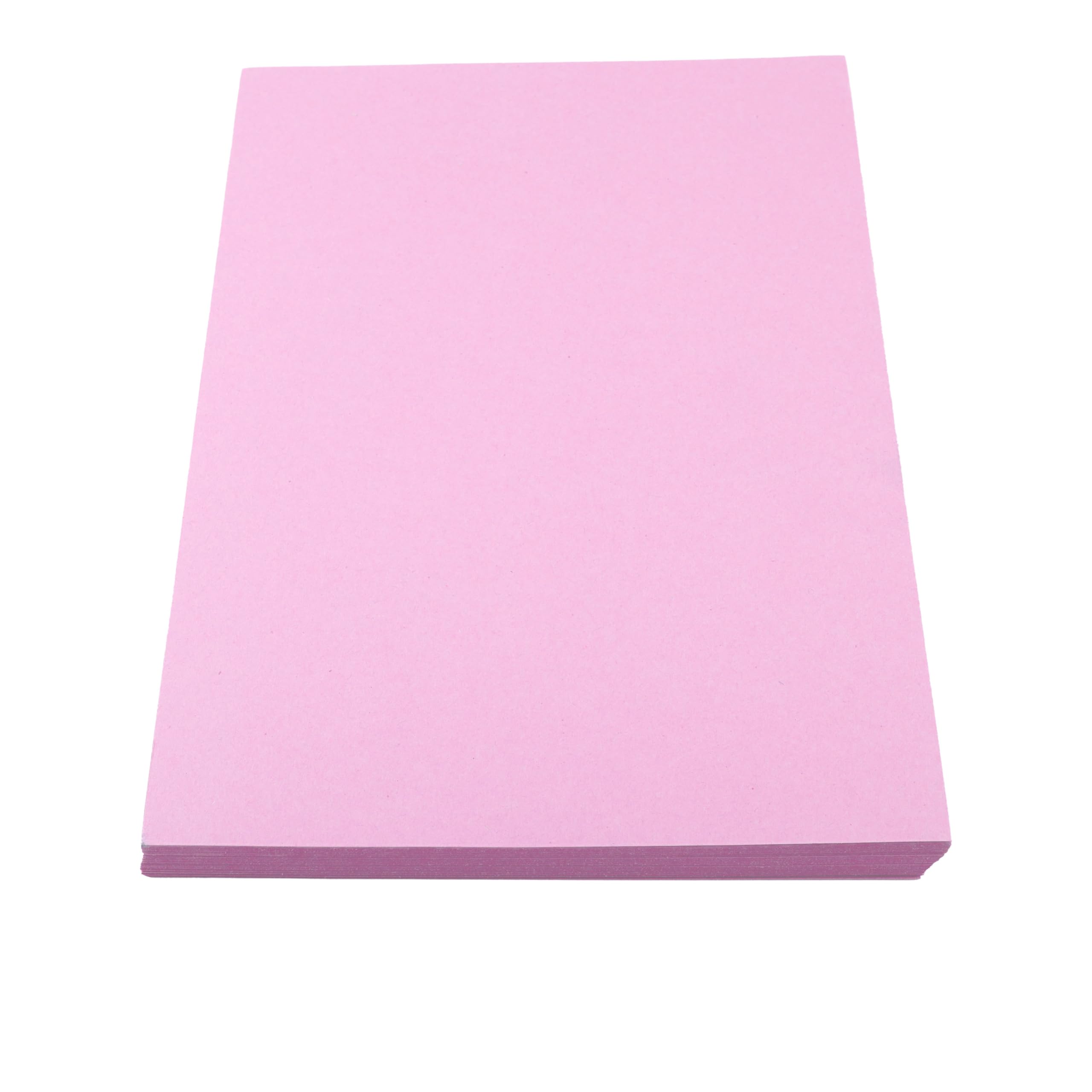 House of Card & Paper A4 80 GSM Coloured Paper - Pale Pink | 50 Sheets | Made in UK