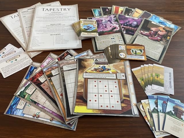 Stonemaier Games Tapestry: Fantasies & Futures Expansion