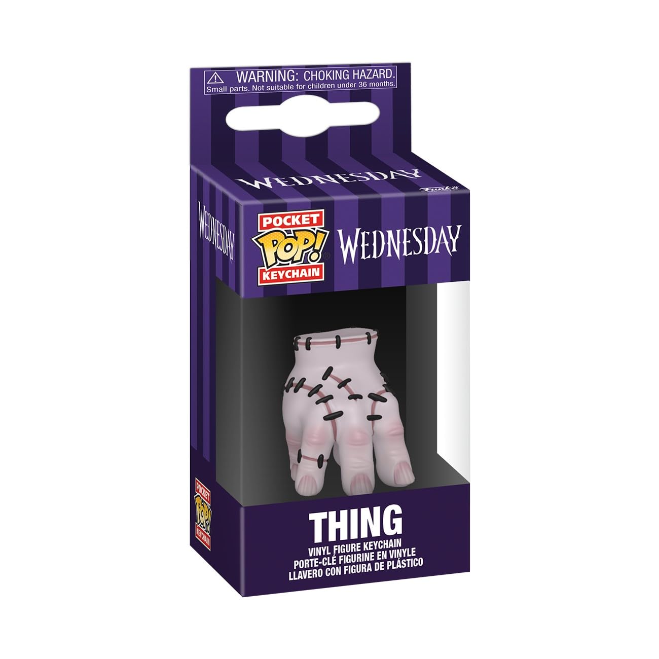 Funko Pop! Keychain: Wednesday - Thing Vinyl Figure (86678) 9