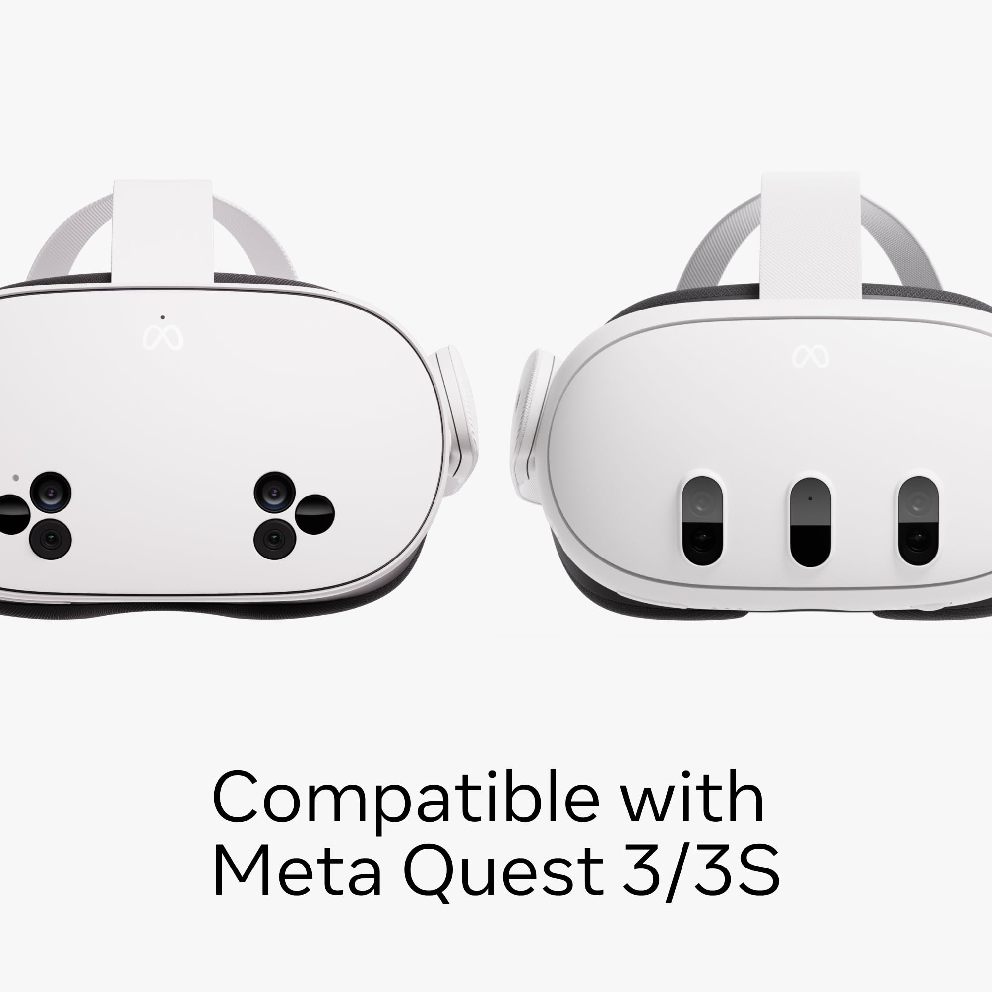 Meta Quest Compact Charging Dock – Compatible with Meta Quest 3/3S, Touch Plus Controllers & Active Straps 4