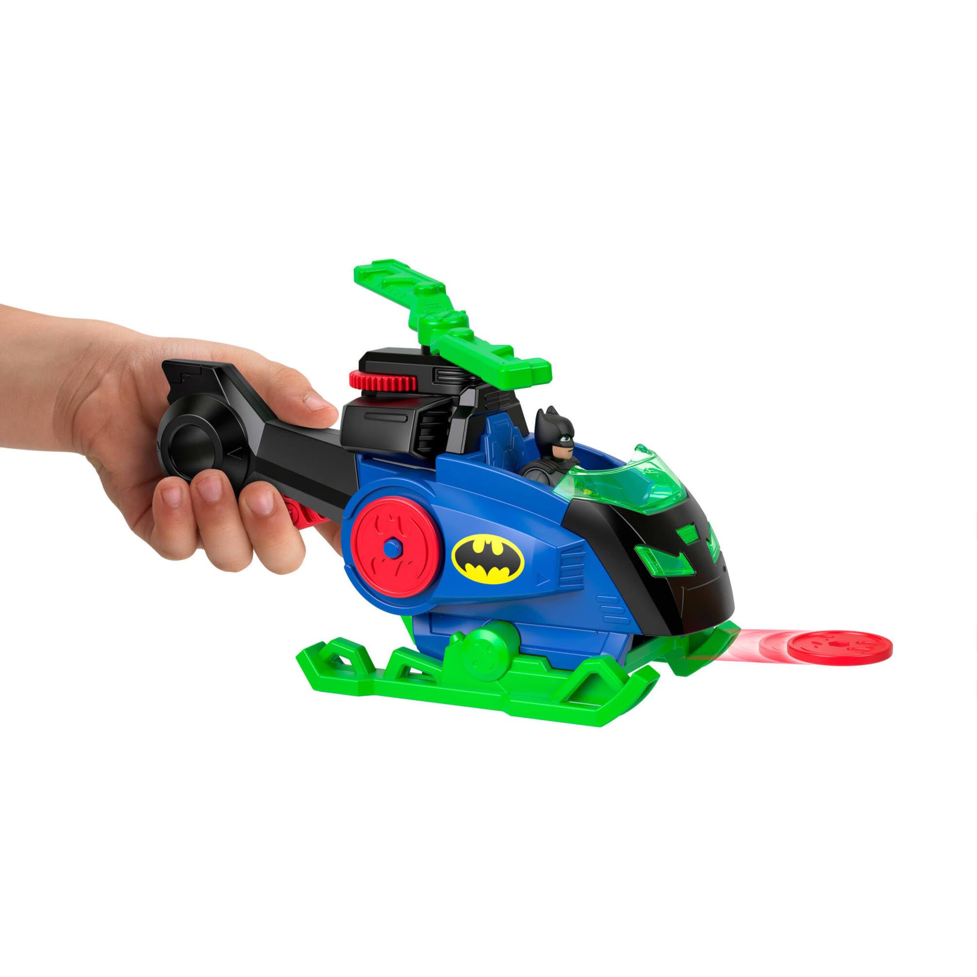 Imaginext DC Super Friends Batcopter Playset with Batman & Man-Bat Figures | Ages 3+ 3