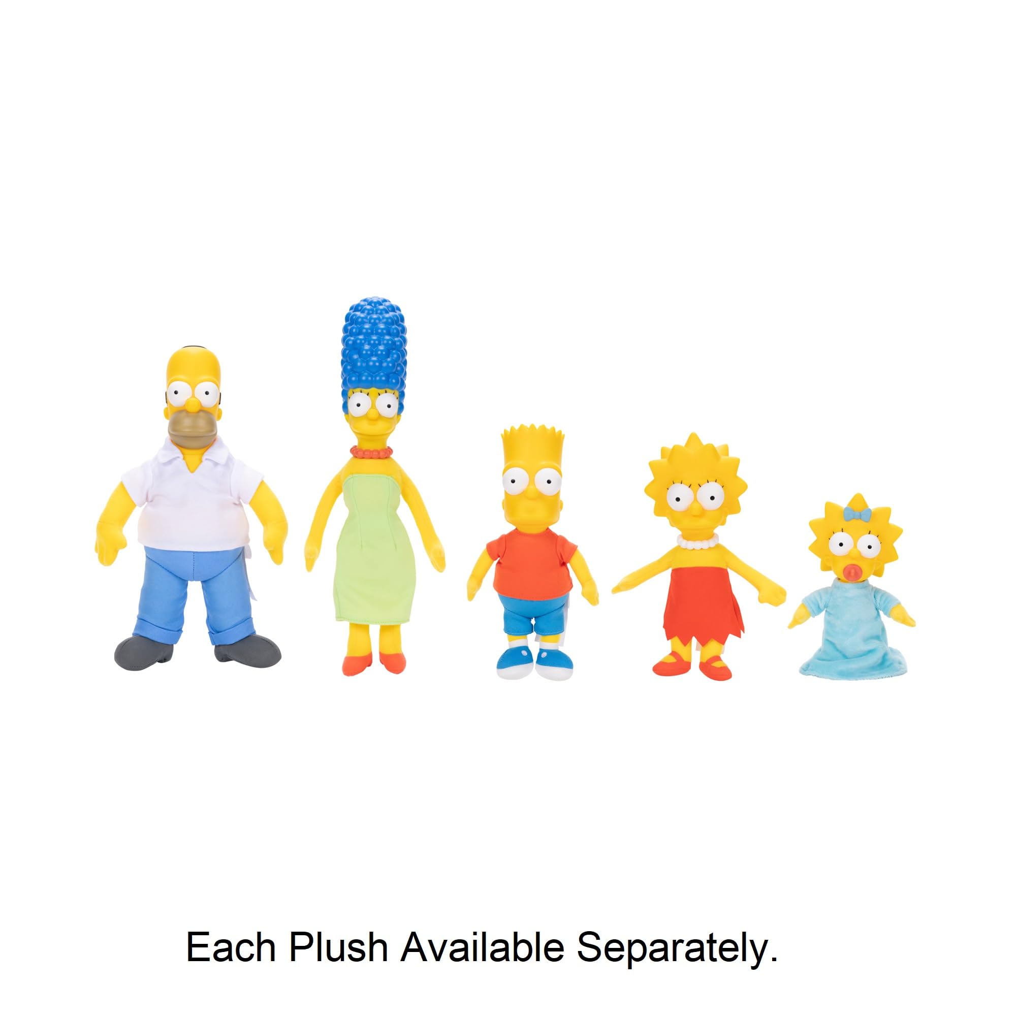 The Simpsons Homer Plush 25cm by JAKKS Pacific - Soft Stuffed Animal for Kids 2
