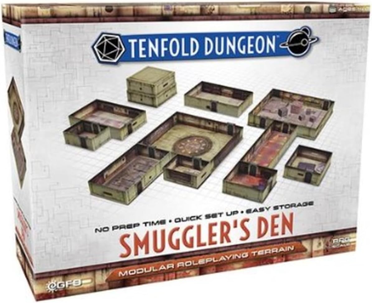 Gale Force Nine Tenfold Dungeon Schmugglerhöhle