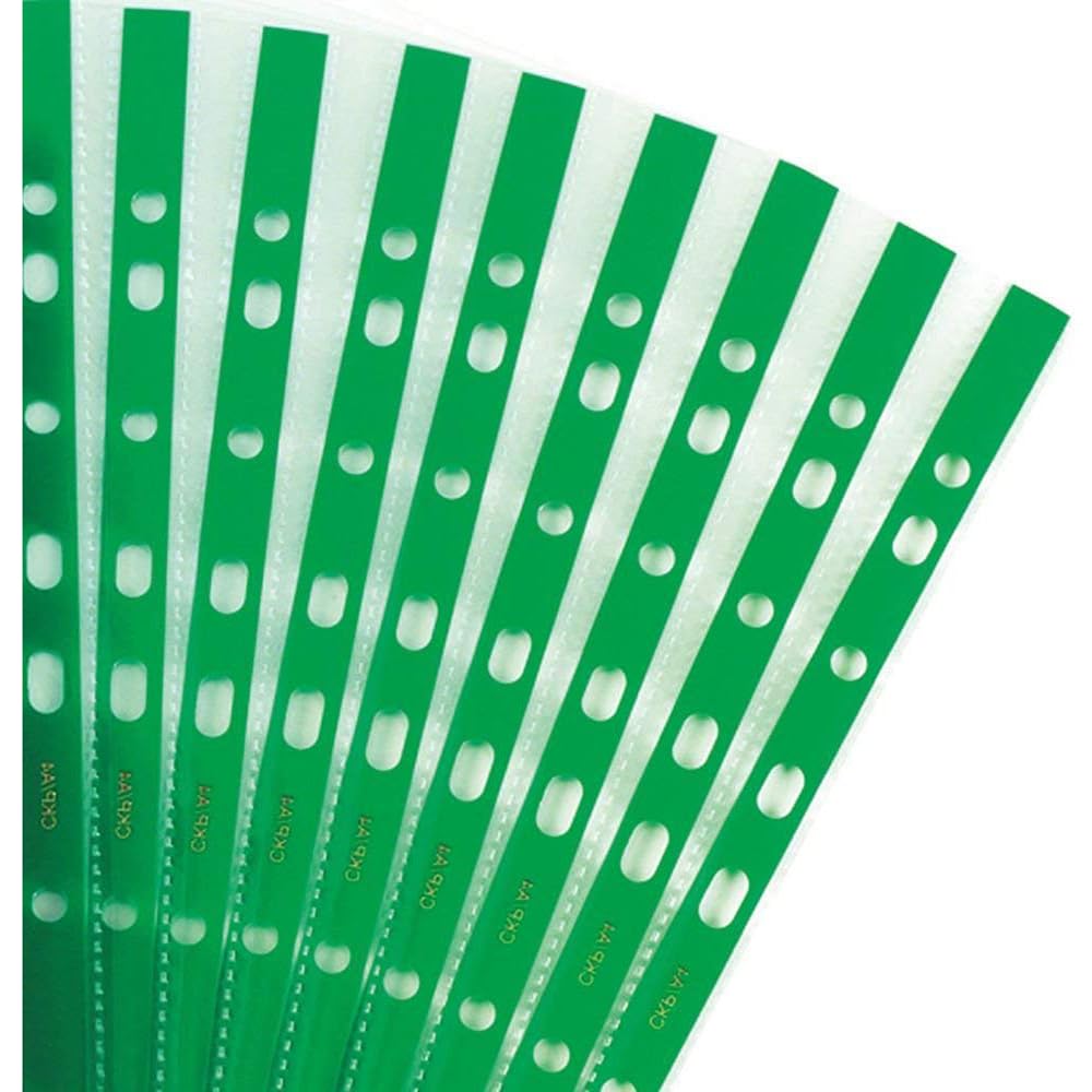 2 UR DOOR Heavy Duty A4 Punched Pockets - Durable Clear Sleeves, 90 Micron, 100 Pack 4