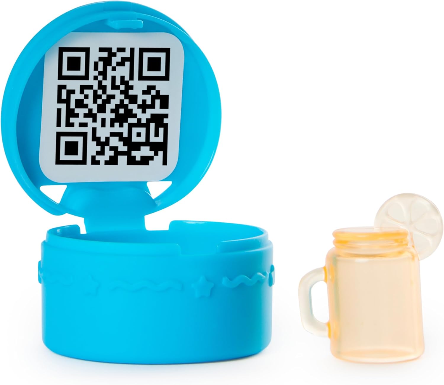 Gabby's Dollhouse Cakey’s Fruit Smoothie Balcony Playset - 8-Piece Dollhouse Toy with Cakey Cat Figure 2