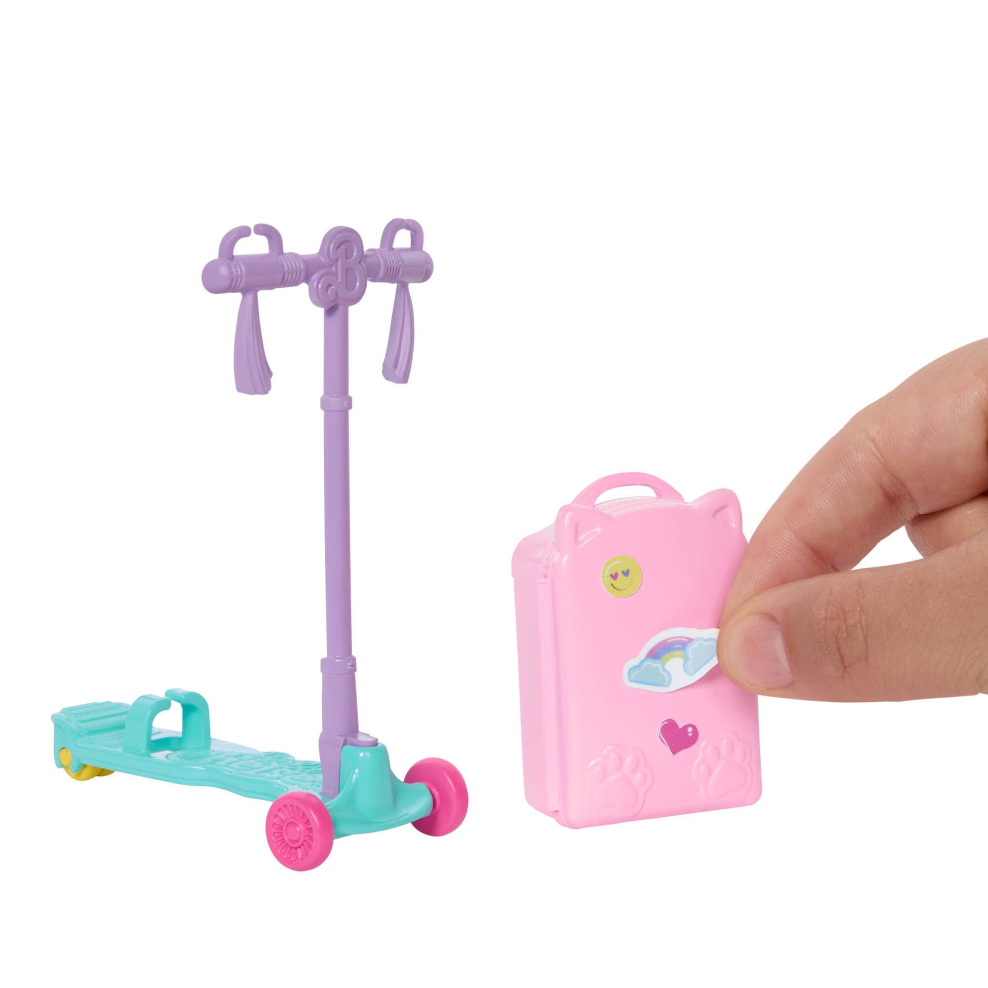 Barbie Club Chelsea Limitless Adventure Doll with Rolling Scooter-Suitcase | Ages 3+ 3