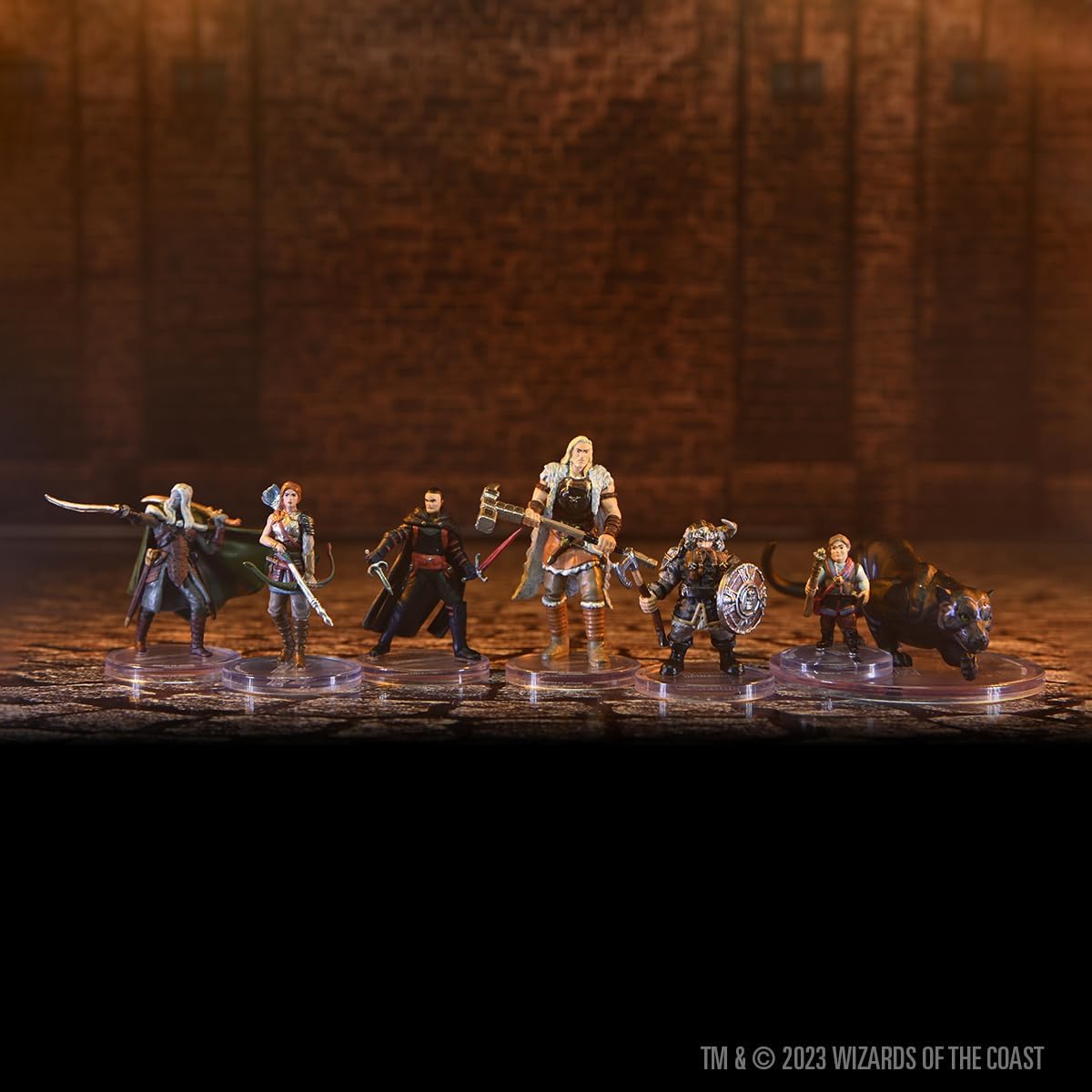 Wizkids D&amp;D The Legend of Drizzt 35. Jubiläums-Miniaturen, vorbemalte Tabletop-Begleiter, Box-Set 4