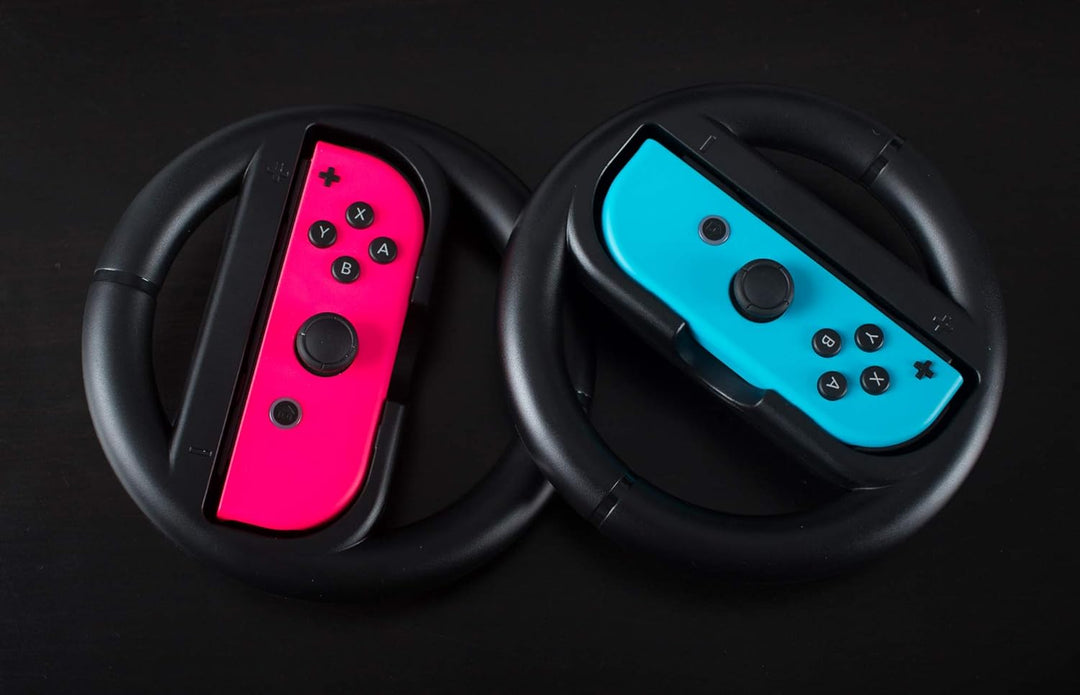 Venom Switch Racing Wheel Twin Pack - Nintendo Switch