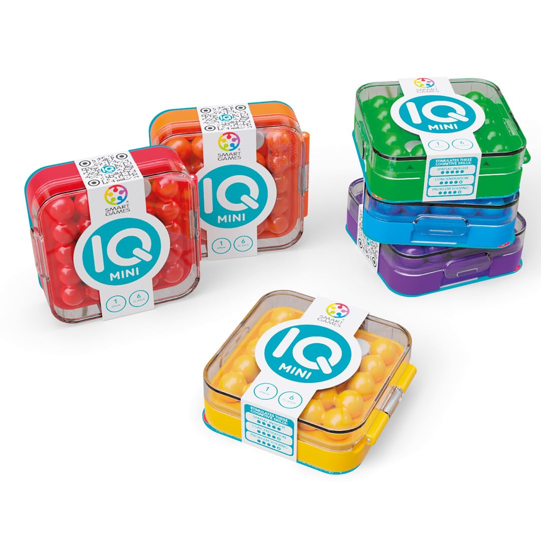 SmartGames IQ Mini Puzzle Game | Portable Travel Size | Logic & Problem Solving | Unisex Children 3