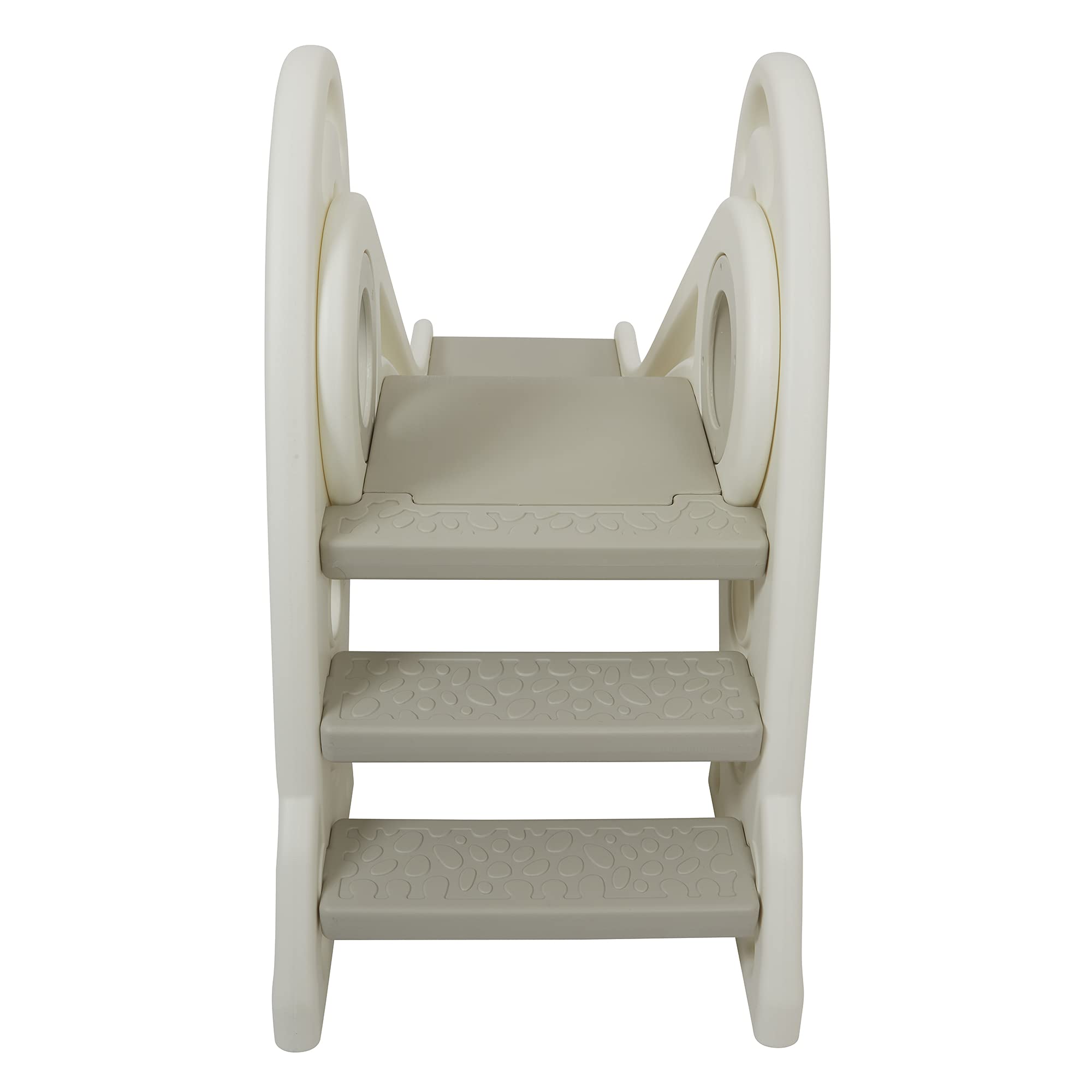 Liberty House Toys Rocket Slide - Toddler First Slide, Indoor/Outdoor Use, White/Grey | H645mm 4
