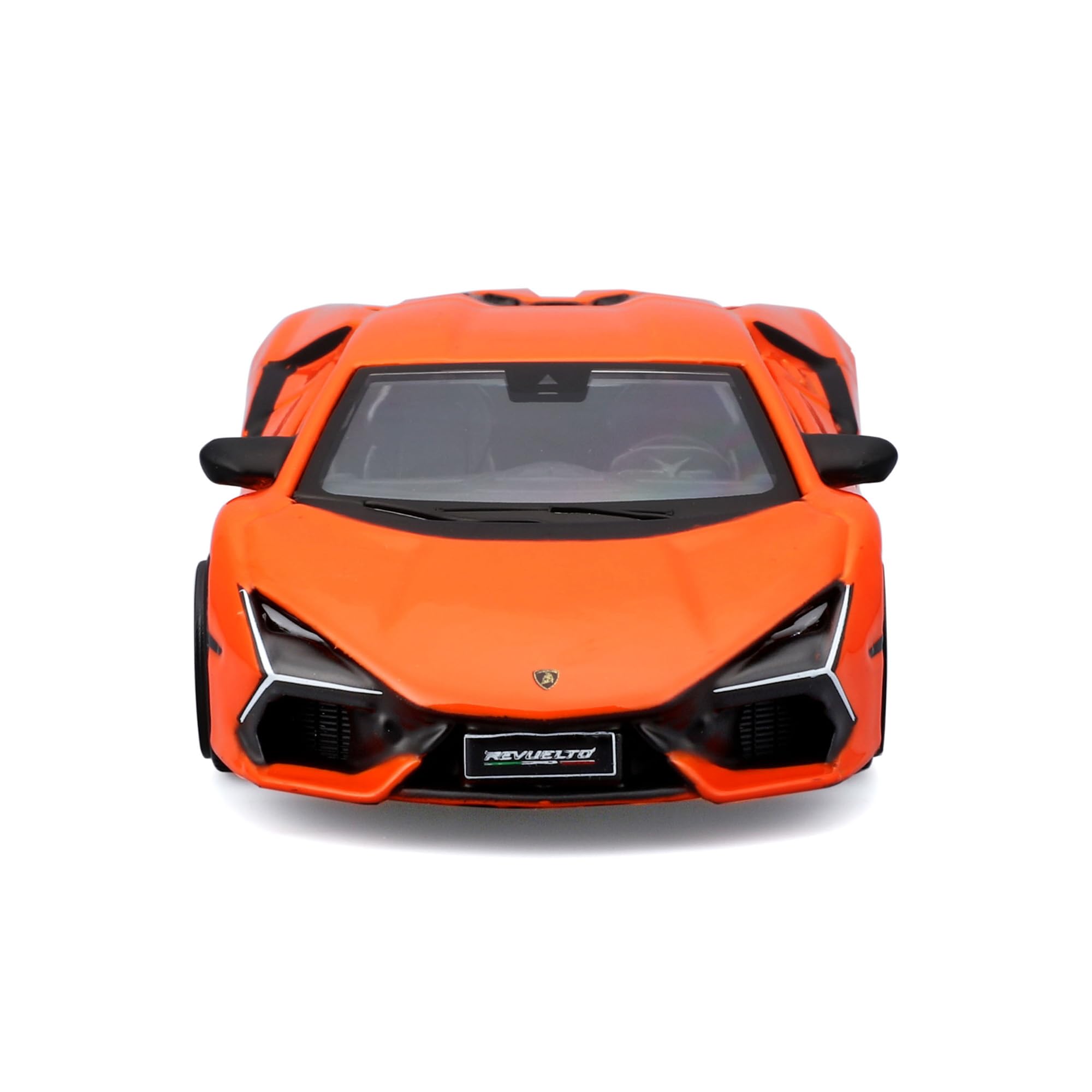 Bburago Lamborghini Revuelto 1:43 Scale Die-Cast Metal Car - Orange, Ages 3+ 2