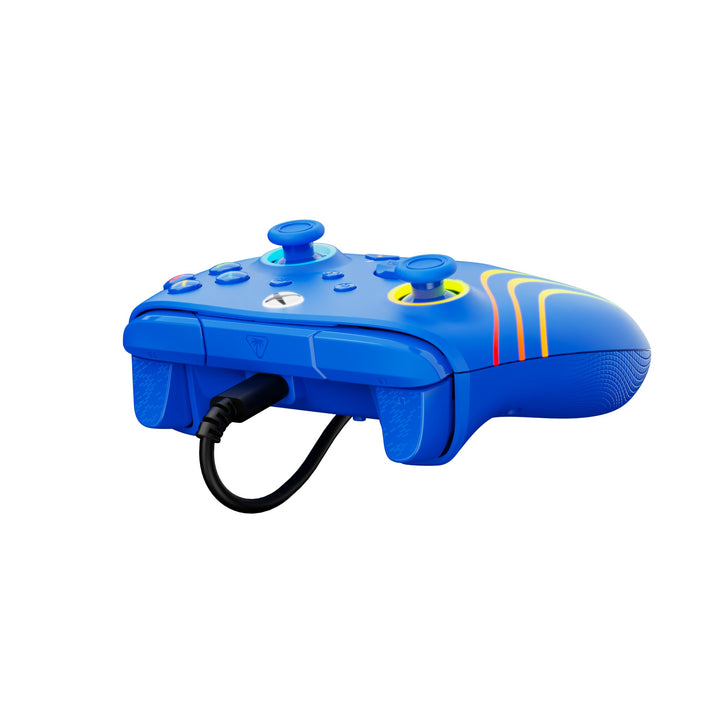 Turtle Beach Afterglow Wave Blue Wired RGB Gaming Controller for Xbox & PC